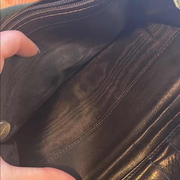 Salvatore Ferragamo Black Leather Wallet with Gold Hardware EUC!!!! - Picture 13 of 16